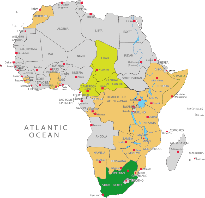 Fibre and Internet Services accross Africa